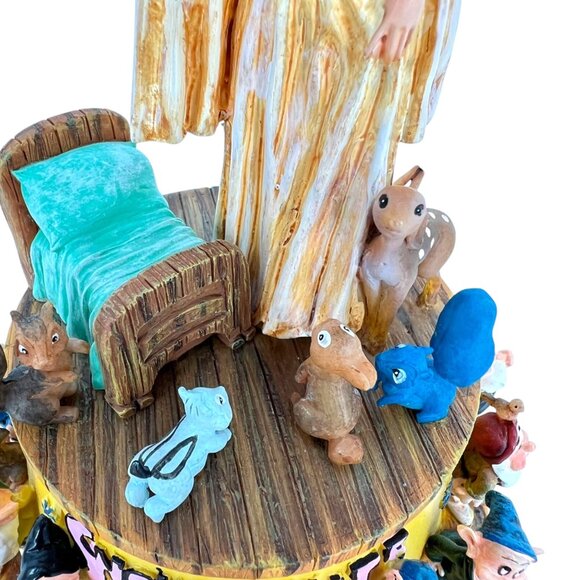 Snow White And The Seven Dwarfs Whistle While You Work Music Box - Picture 7 of 15